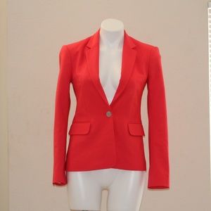 Express Red Blazer Size 2 - Pre-Owned